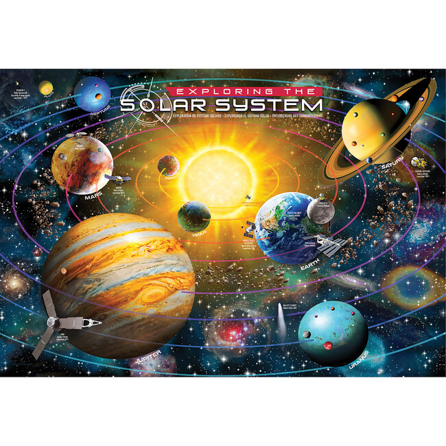 Smart Kids: Exploring the Solar System - 200 pc Puzzle - Puzzles - 2