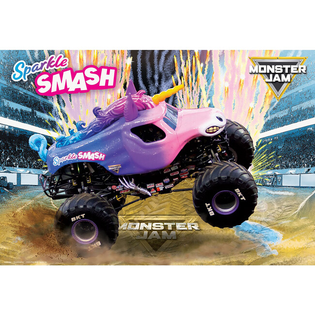 Monster Jam: 100pc Puzzle & Lunch Box - Sparkle Smash - Puzzles - 2