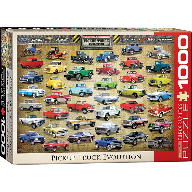 Evolution: Pickup Truck - 1000 pc Puzzle