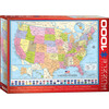 Map of the United States - 1000 pc Puzzle - Puzzles - 1 - thumbnail