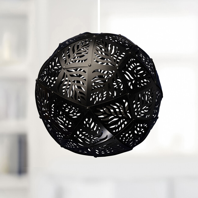 GlowTheory: 18" Solar - Palm - Black - Lighting - 5