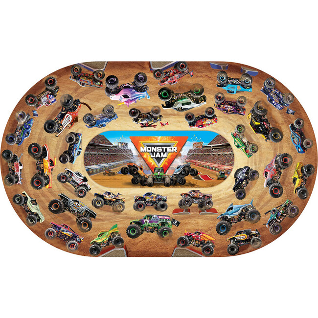 Monster Jam: Giant Floor Puzzle - 74 pc - Puzzles - 2