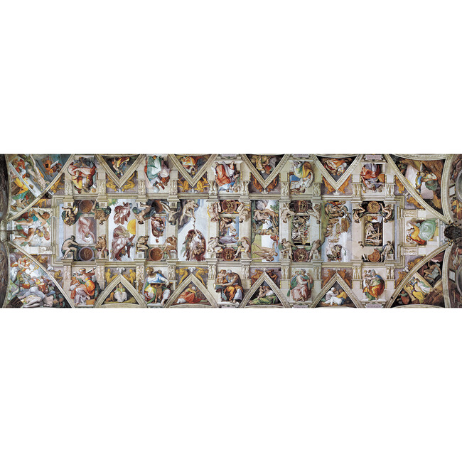 The Sistine Chapel - 1000 pc Puzzle - Puzzles - 3