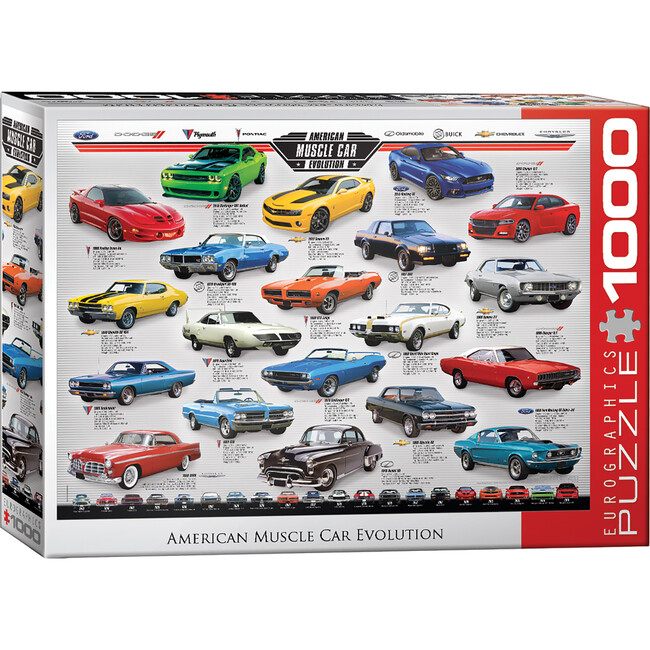 Evolution: Muscle Car - 1000 pc Puzzle