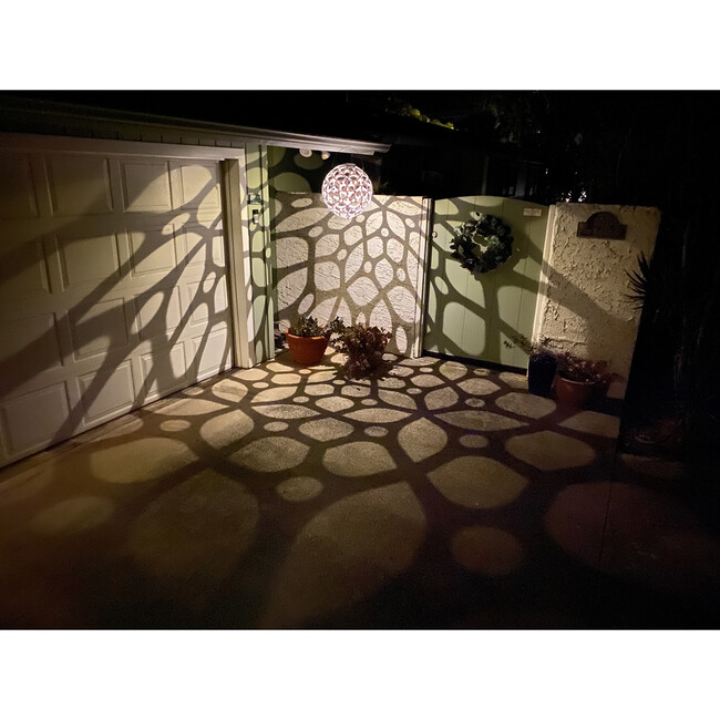 GlowTheory: 18" Solar - Peace - White - Lighting - 5