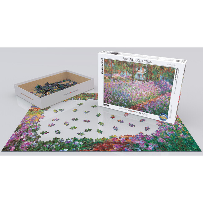 Monet's Garden by Monet - 1000 pc Puzzle - Puzzles - 2