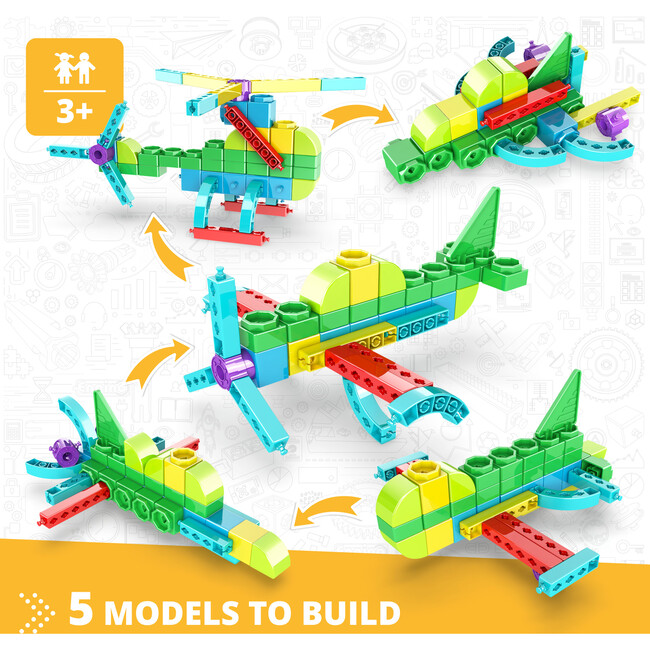 Steam Labs Junior: Learning About - Aircrafts - STEM Toys - 2