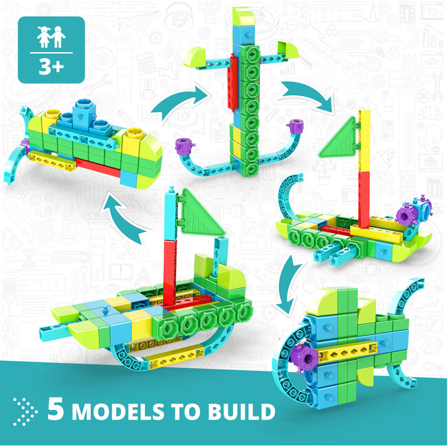 Steam Labs Junior: Learning About - Sea Adventures - STEM Toys - 2