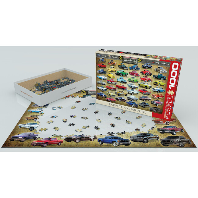 Evolution: Pickup Truck - 1000 pc Puzzle - Puzzles - 3