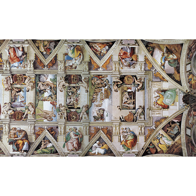 The Sistine Chapel - 1000 pc Puzzle - Puzzles - 5