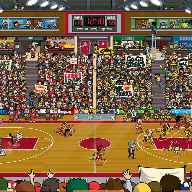 Spot & Find: Basketball - 100 pc Puzzle - Puzzles - 5