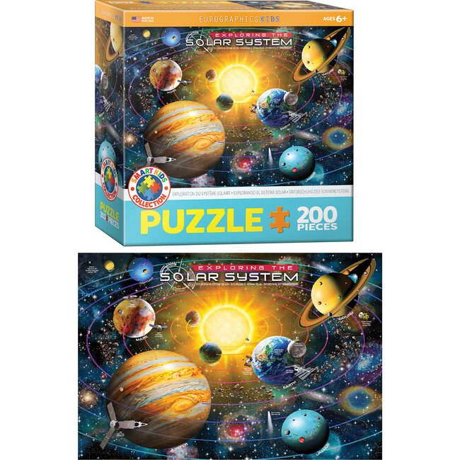 Smart Kids: Exploring the Solar System - 200 pc Puzzle - Puzzles - 6