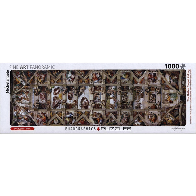 The Sistine Chapel - 1000 pc Puzzle - Puzzles - 6