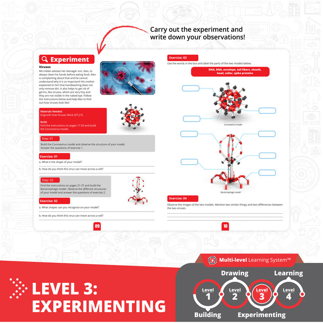 Steam Labs Junior: How Viruses Work - STEM Toys - 5