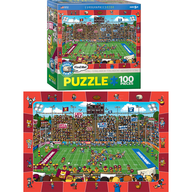 Spot & Find: Football - 100 pc Puzzle - Puzzles - 6