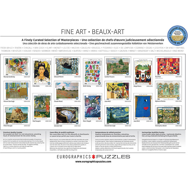 Monet's Garden by Monet - 1000 pc Puzzle - Puzzles - 5