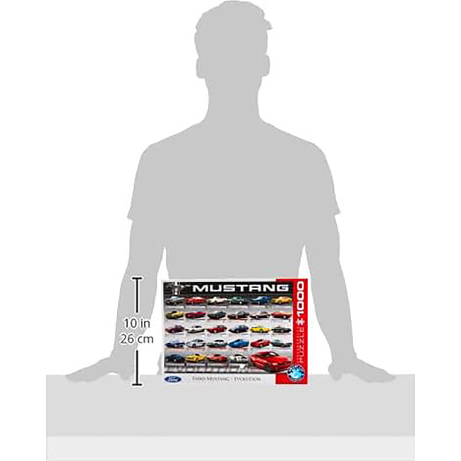 Evolution: Ford Mustang - 1000 pc Puzzle - Puzzles - 6