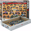 Monster Jam: Truck Lineup - 1000pc Puzzle - Puzzles - 6