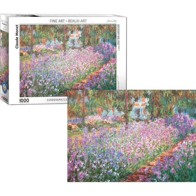 Monet's Garden by Monet - 1000 pc Puzzle - Puzzles - 6