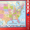 Map of the United States - 1000 pc Puzzle - Puzzles - 5