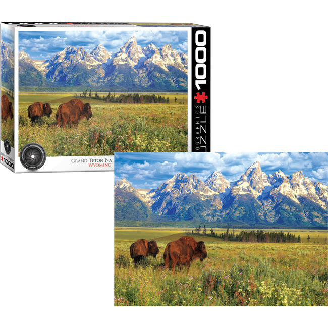 Grand Teton National Park - 1000 pc Puzzle - Puzzles - 6