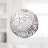 GlowTheory: 18" Solar - Lotus - White - Lighting - 7