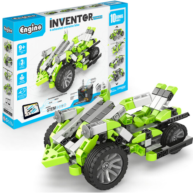 Inventor Mechanics: 4 Wheeled Extreme Bike