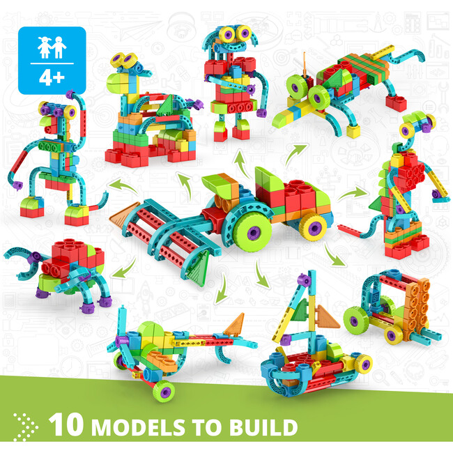 Qboidz: Farm Tractor - STEM Toys - 2