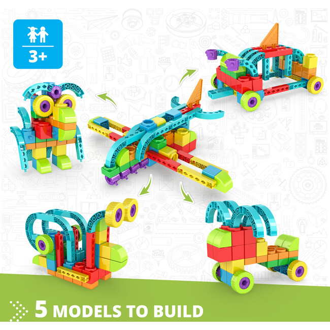 Qboidz: Airplane - STEM Toys - 2