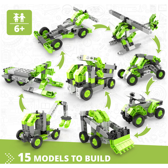 Creative Builder: Multimodel Series - 15-In-1 - STEM Toys - 2