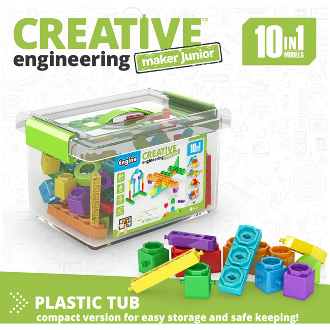 Creative Engineering: Maker Junior - 10-In-1 - STEM Toys - 2
