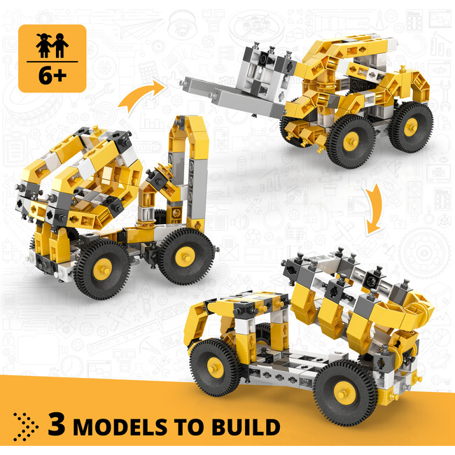 Creative Builder: Machinery Series - Tipper Truck - STEM Toys - 2