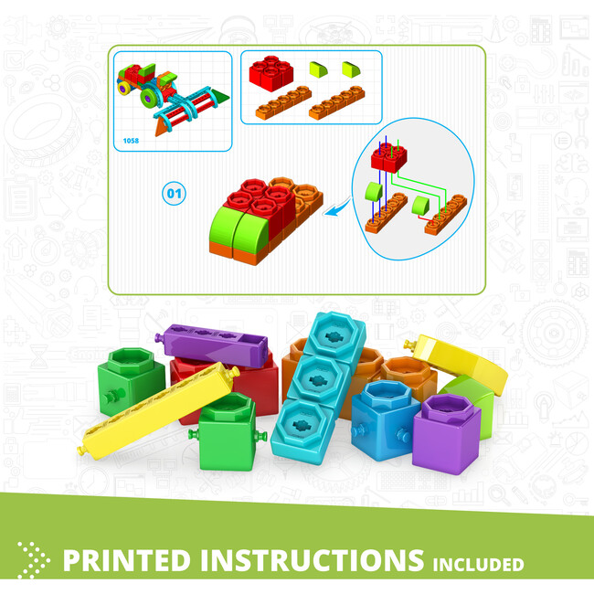 Qboidz: Farm Tractor - STEM Toys - 3