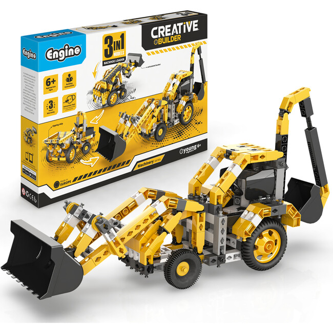 Creative Builder: Machinery Series - Backhoe Loader