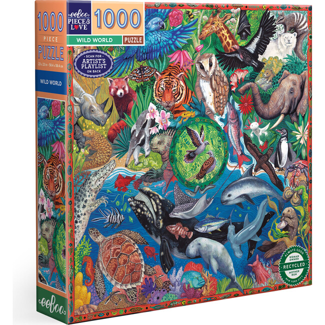 Piece&Love: Wild World - 1000 pc Puzzle