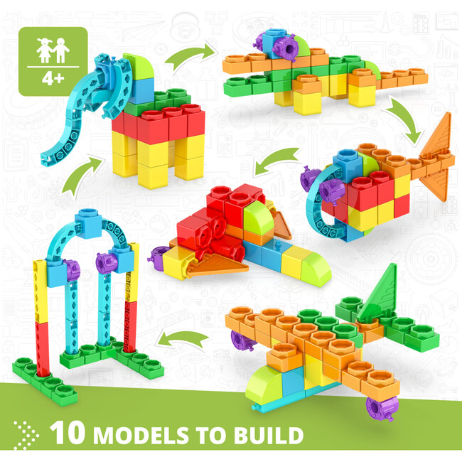 Creative Engineering: Maker Junior - 10-In-1 - STEM Toys - 3