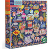 Piece&Love: The Cat & The Yarn - 1000 pc Puzzle - Puzzles - 1 - thumbnail