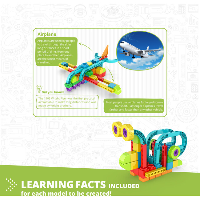 Qboidz: Airplane - STEM Toys - 4