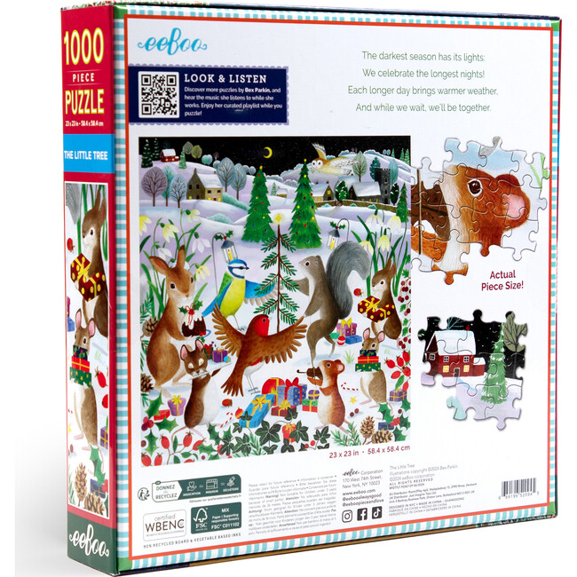 Piece&Love: The Little Tree - 1000 pc Puzzle - Puzzles - 2