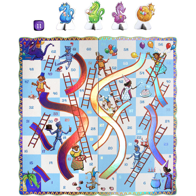 Slips & Ladders: Dragon Edition - Games - 3