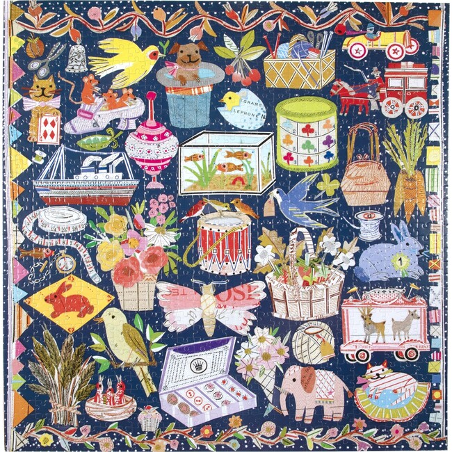 Piece&Love: The Cat & The Yarn - 1000 pc Puzzle - Puzzles - 3