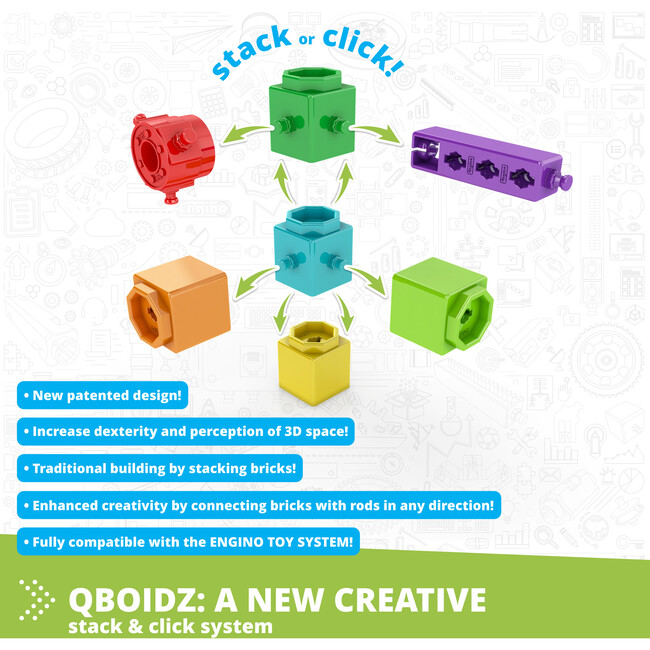 Qboidz: Airplane - STEM Toys - 7
