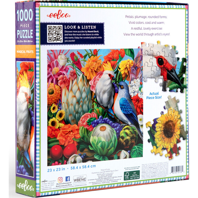 Piece&Love: Magical Fruits - 1000 pc Puzzle - Puzzles - 2