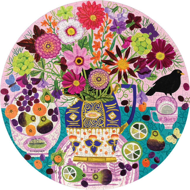 Piece&Love: Fruits & Flowers - 500 pc Puzzle - Puzzles - 2
