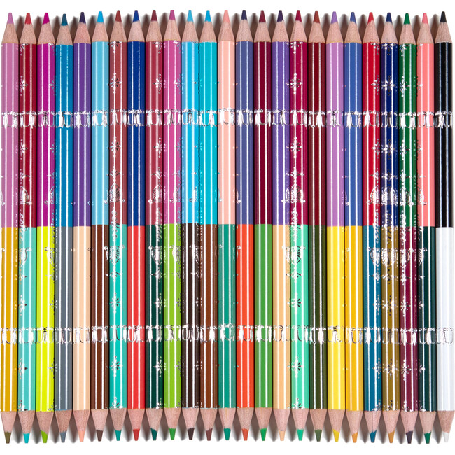 Piece&Love: Double-Sided Colored Pencils - Victoria's - 25pc Set - Arts & Crafts - 2