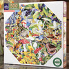 Piece&Love: Poisonous Mushrooms - 500 pc Octagonal Puzzle - Puzzles - 4