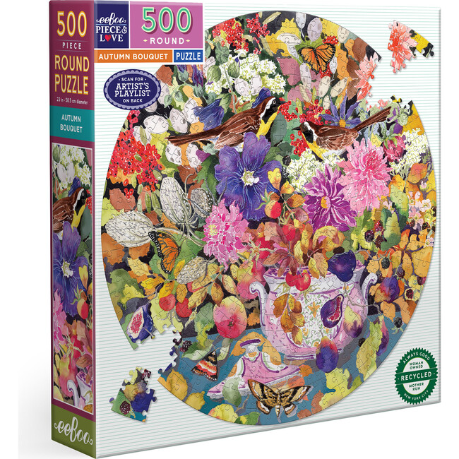 Piece&Love: Autumn Bouquet - 500 pc Puzzle