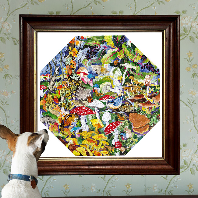 Piece&Love: Poisonous Mushrooms - 500 pc Octagonal Puzzle - Puzzles - 5