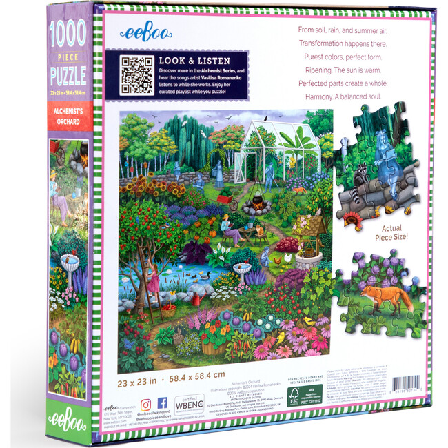 Piece&Love: Alchemist's Orchard - 1000 pc Puzzle - Puzzles - 2