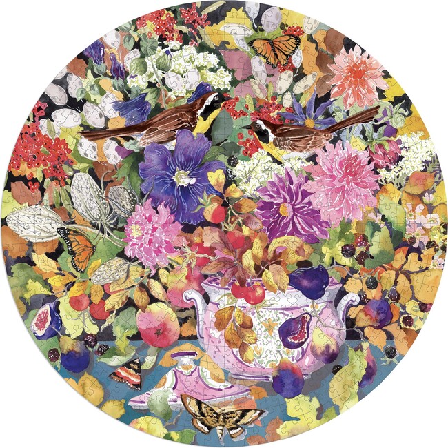 Piece&Love: Autumn Bouquet - 500 pc Puzzle - Puzzles - 3